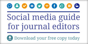 Social media guide for journal editors